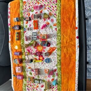 Disney Colorful Miniature Collection on Quilted Fabric